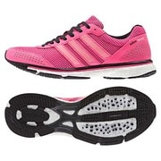ランニングシューズ ADIZERO JAPAN BOOST 2 レディース 24.5cm ソーラーピンク×コアホワイト×コアホワイト [M29709]