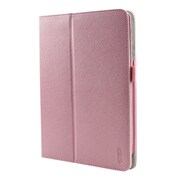 iPad Air用レザーケース(合皮) タッチペン付き ピンク IP13-ADF-08501C