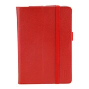 iPad Air用レザーケース(合皮) タッチペン付き レッド IP13-ADF-08501E