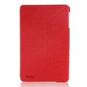 iPad Air用マジックフォルダブルレザーケース(合皮) レッド IP13-ADF-08502E