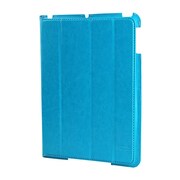 iPad Air用エルヴァレザーケース(合皮) ブルー IP13-ADF-08505B