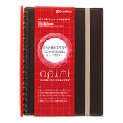 オピニ スケジュールノートB6 2015 ブラウン OPI-SN15-B6-4
