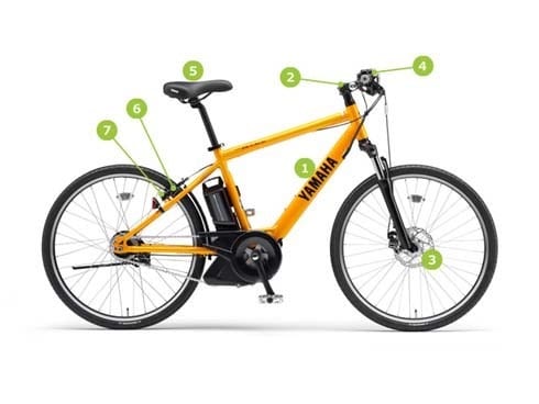 YAMAHA　PASBraceXL 電動アシスト スポーツタイプ 26インチ YAMAHA ヤマハ 電動自転車 PAS Brace 26インチ 2024年モデル