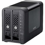 Linux搭載 2BayNAS ネットワークアタッチドストレージ 6TB NSR-MS6T2BLB