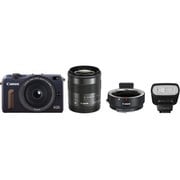 EOS M2 ダブルレンズキット ベイブルー [ボディ ベイブルー＋交換レンズ「EF-M18-55mm F3.5-5.6 IS STM」「EF-M22mm F2 STM」]