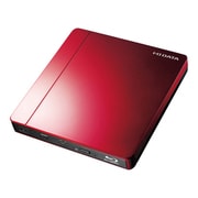 USB 3.0対応 ポータブルブルーレイドライブ オリエントレッド BRP-UT6NR