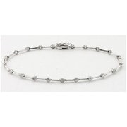 ブレスレット K18ホワイトゴールド ダイヤモンド1.0CT DTW277