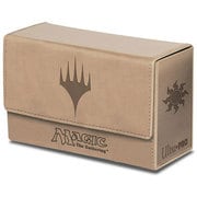 86188 MTGマナ公式サプライ 革風デュアルデッキボックス つや消しホワイト [トレーディングカード用品]