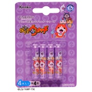 ENERG アルカリ乾電池 単4形 4本 妖怪ウォッチ LR03KA-Y/4B