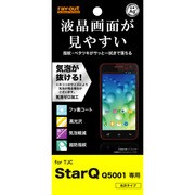 RT-SQF C1 [TJC StarQ Q5001用 すべすべタッチ光沢指紋防止フィルム]