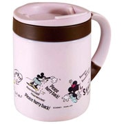 MA2098 [ミニー・コミック・ピンク ダブルステンレスマグカップ 280ml]