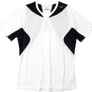 J2JA410101 [ランニングTシャツ メンズ M ホワイト×ブラック]