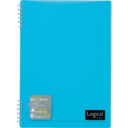 ロジカルWリングノート B5 スカイブルー NW-B506-SB