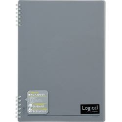 ロジカルWリングノート B5 ブラック NW-B506-D