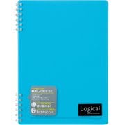 ロジカルWリングノート A5 スカイブルー NW-A507-SB