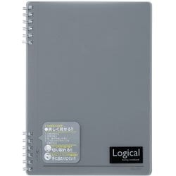 ロジカルWリングノート A5 ブラック NW-A507-D