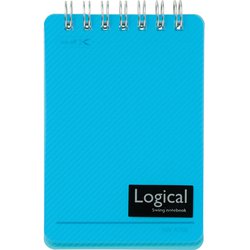 ロジカルWリングノート A7 スカイブルー NW-A708-SB