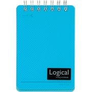 ロジカルWリングノート A7 スカイブルー NW-A708-SB