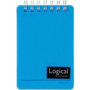 ロジカルWリングノート A7 ブルー NW-A708-B
