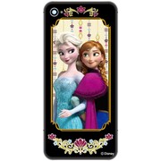 アナと雪の女王 スマデコール アナ＆エルサ [iPhone  転写ステッカー]
