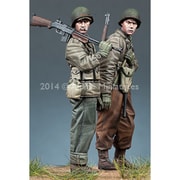 35171 WWII 米軍BAR銃手＆歩兵セット レジンフィギュア [1/35スケール レジンフィギュア]