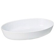 オーバルディッシュ ホワイト 12cm TE14