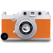 GIZ-ICA5L-COR [カメラ型 iPhone5/5sケース GIZMON ギズモン ハードカバー セロシアオレンジ]