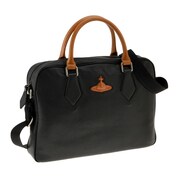 13-449MANLEATHER [BLK ブリーフケース]