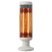 カーボンヒーター 500W/1000W 転倒時電源OFF 首振り機能付 ホワイト XHS-Y410-W