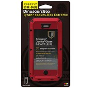 ZB-IP5SMTRD [超強度メタルケース iPhone5/5s対応 Tyrannosaurs Rex Extreme レッド]