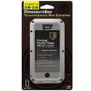 ZB-IP5SMTSV [超強度メタルケース iPhone SE/5s/5用 Tyrannosaurs Rex Extreme シルバー]