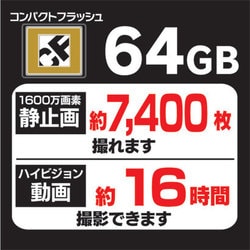 ヨドバシ.com - サンディスク SANDISK SDCFXPS-064G-J61 [コンパクト