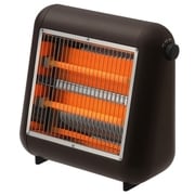遠赤外線電気ストーブ 800/400W 転倒時電源OFF ブラウン XHS-Y010-T