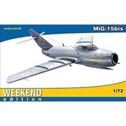 EDU7424 MiG-15bis ウィークエンド・エディション [1/72スケール 未塗装プラモデル]