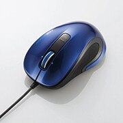 3ボタン USBレーザーマウス ブルー M-LS12ULBU
