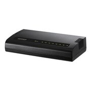 100BASE-TX/10BASE-T対応 8ポート レイヤー2スイッチングハブ ブラック ETX-ESH08K