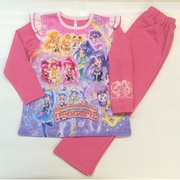 キャラクター雑貨 ハピネスチャージプリキュア! 光る!フォトプリパジャマ ピンク 120cm 2258549