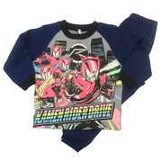 キャラクター雑貨 仮面ライダー ドライブ 光る!DX裏起毛パジャマ ネイビー 110cm 2258532