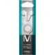 CLEF-M インナーイヤーヘッドホン 巻き取りタイプ ホワイト TH-MEC130WH