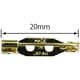 404129 ブローチピン ゴールド [アクセサリー金具 ゴールド 20mm 5本入り]