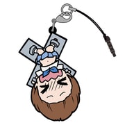 キルラキル 満艦飾ﾏｺ逆さ吊りverつままれストラップ [キャラクターストラップ]