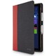 Red PU Leather w/charcoal wool felt Design For Surface folio Surface Pro 3 MR-MS3305