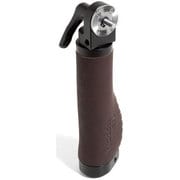 Rosette Handle (Brown Leather)