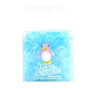 S-047(P)-P グラスワーク ペンギン ピンク [ジョイキャンドル ガラス細工]