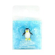 S-048-P グラスワーク クロペンギン [ジョイキャンドル ガラス細工]