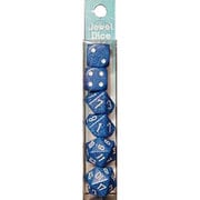 ジュエルダイス  6個セット ブルー