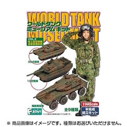F-toys　ワールドタンクミュージアムキット　VOL.2　陸自車両　1箱 海洋堂 1/144 ワールドタンクミュージアム キットVOL.2 陸上