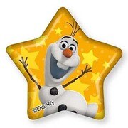 アナと雪の女王 缶バッジ オラフ [キャラクターグッズ]