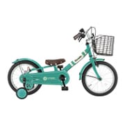 幼児用自転車 ピッタンコ自転車 MarkII 16型 エメラルド YGA256