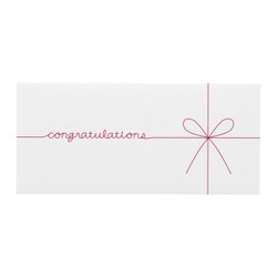 ギフト券袋 congratula W GF-CW